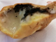 黑芝麻麻薯甜品-拾烧车轮饼(世纪金源店)