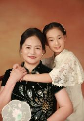 -时光纪亲子全家福照相馆(静安店母女写真父母纪念照)