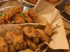 炸鸡翅一半一半-富乐满韩国正宗炸鸡韩国料理(虹泉路店)