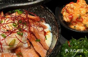 Pork Neck Meat with Soft-Boiled Egg Donburi