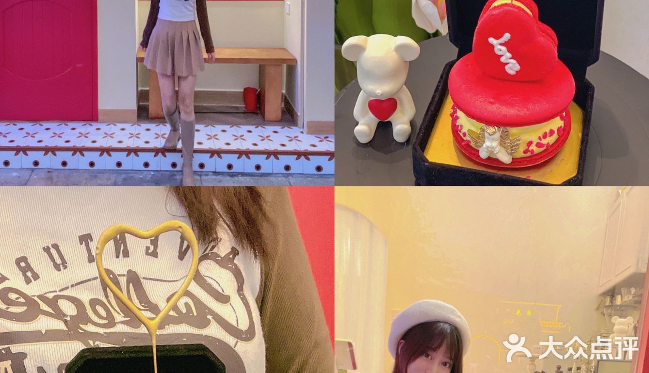 无意中发现一家🖼复古简约氛围感蛋糕店💭