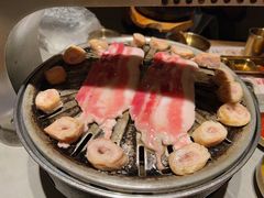 -草家酱蟹炭火烤肉店(珲春南路一店)