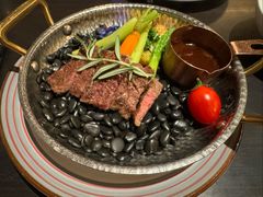 香火焰和牛小排-庐灶江南·江南菜·四合院Bistro(东直门雍和宫·原华侨宾馆店)