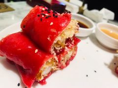 红米脆皮鲜虾肠-蝴蝶里·粤菜·点心(龙湖天街&滨江店)