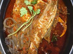 香辣鲈鱼。-炊烟小炒黄牛肉(东庆街店)