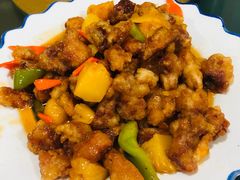 菠萝咕咾肉-天添纸包鸡家常菜