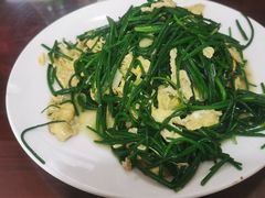 沙葱炒蛋-范记靖远羊羔肉(博物馆店)