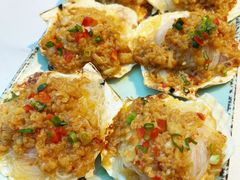 蒜蓉烤扇贝-轻松串吧(亦庄上海沙龙店)