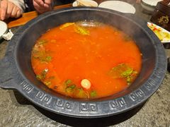 -景明轩•养生酸汤鱼火锅 云贵鲜菌 现舂野果酸汤(王寨小区店)