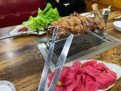 爽口萝卜-清真·东拉黑炭火烤羊腿(世通·国际店)