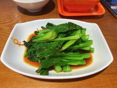 白灼嫩菜心-十二点·辣椒炒肉(新沙店)