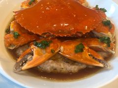 和乐蟹蒸手剁肉饼-广州文华东方酒店·江-由辉师傅主理