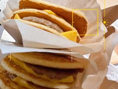 双层猪柳芝士松饼汉堡-STARLING八哥松饼(雅宝店)
