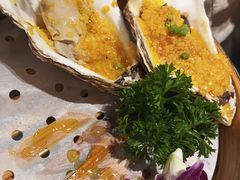 蒜蓉粉丝蒸生蚝-必点海鲜·海肠捞饭·鲅鱼水饺(滨江道店)