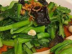 白灼菌菇菜心-新白鹿餐厅(京基KK ONE店)