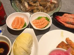 榴莲-一方渔歌蒸汽海鲜自助(文化路万达广场店)