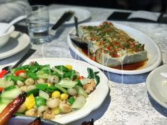 五彩珍珠马蹄小炒皇-五稻厨房粤西菜(新闻店)