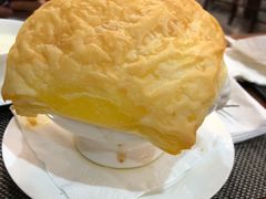 酥皮法式蘑菇汤-大佛寺高级素食自助餐厅
