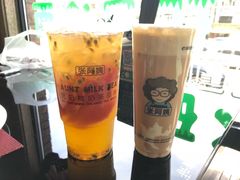 招牌布蕾奶茶-张阿姨奶茶(湖西路店)