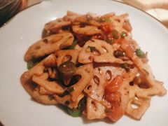 绿茶小炒藕-绿茶餐厅(西单老佛爷店)