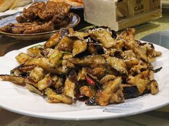 风味茄子-鱼王府大酒店