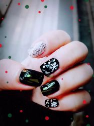 -手牵手美甲