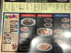 菜单-Pancakes on the rocks(Darling Harbour)