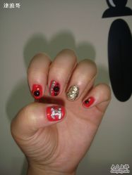 点击看大图 左手-A-Best nail UP时尚美甲沙龙