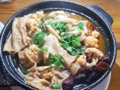砂锅花菜拼豆皮-沈妈砂锅(光华村店)