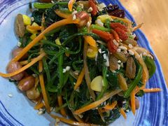 凉拌菠菜-老姑砂锅·烧烤天津菜(体北道店)