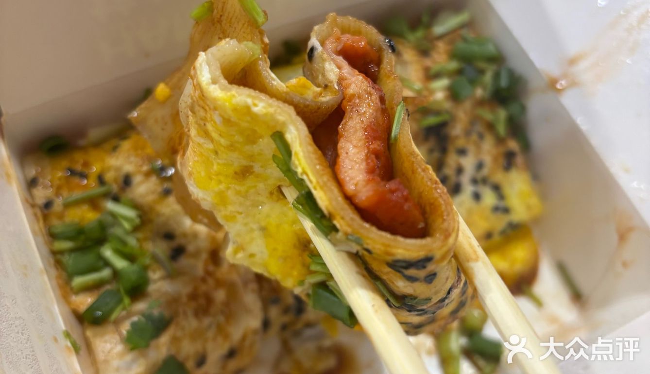 超级超级超级豪华的烤冷面不想来尝尝吗!!!