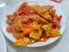 番茄猪扒饭-好好滋味茶餐厅