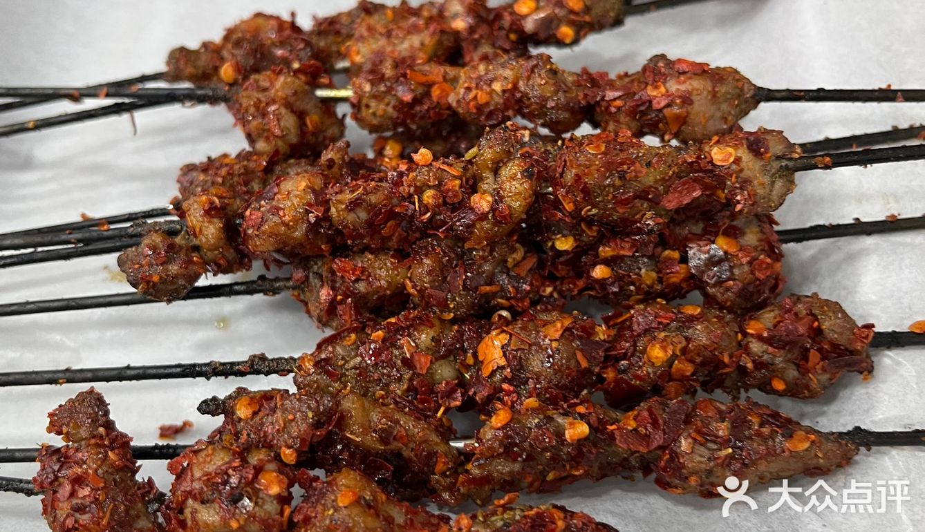兰州牛奶鸡蛋醪糟 烤羊肉 