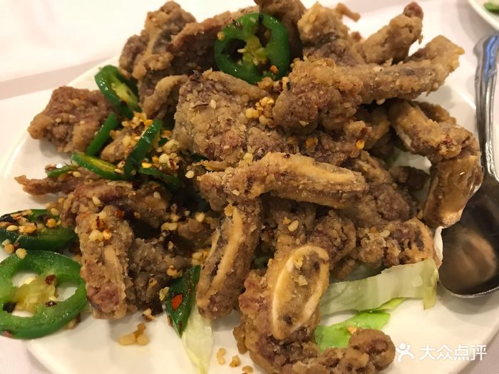 翠苑海鲜酒家椒盐牛仔骨图片 - 第1张