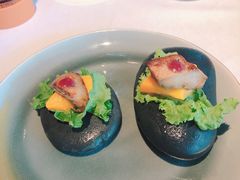 鹅肝两吃：芳芳招牌煎露杰鹅肝&冷鹅肝慕斯-L'Arome芳芳法国餐厅(仙林金鹰店)