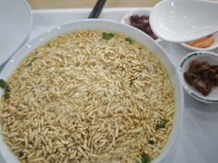鸡汤泡炒米-江记老鸡汤米面