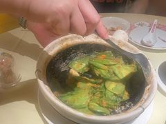 咸蛋黄啫苦瓜煲-惠食佳(滨江大公馆店)