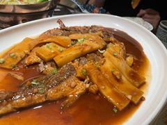 深海黄鱼年糕-径山十八道·风味民间菜(杭州总店)