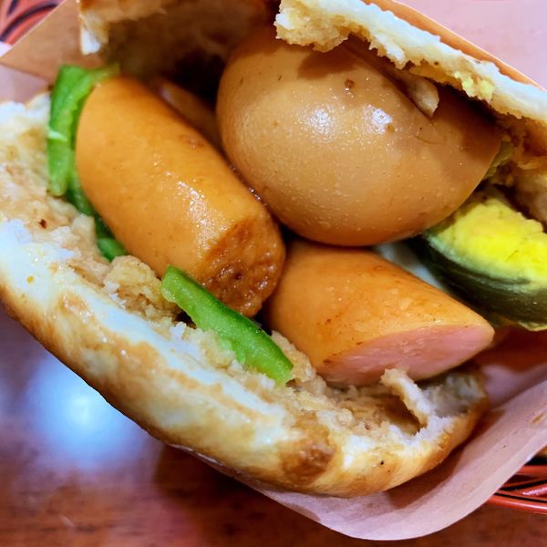 夹鸡蛋火腿