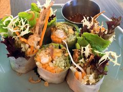 牛油果软壳蟹米纸卷-CHINCHIN 青青·泰国料理(万象食家店)