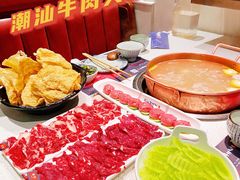 潮汕炸腐竹-牛村来人潮汕牛肉火锅(西单店)