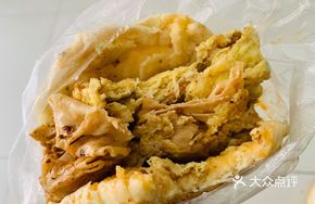 Egg and Tofu Skin Roll
