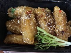 九层塔京酱鸡翅-卯时·龙光雅宴·精致锡帮菜(惠山古镇店)
