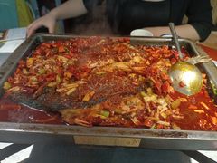 香辣味烤鱼-探鱼·鲜青椒爽麻烤鱼(番禺万达店)