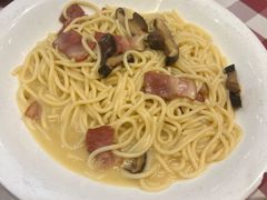 奶油培根意大利面-开心果牛扒城(雍华庭店)