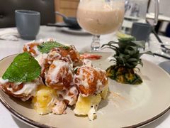 菠萝油条虾-鹿港小镇(悠唐店)