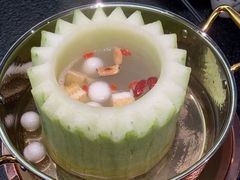 -得意咚瓜·顺德鱼生·冬瓜盅火锅