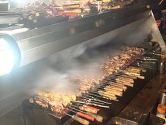 自助取餐区-新疆阿力烧烤