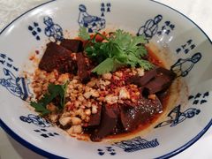 辣子蒜羊血-汉唐宴长安食府