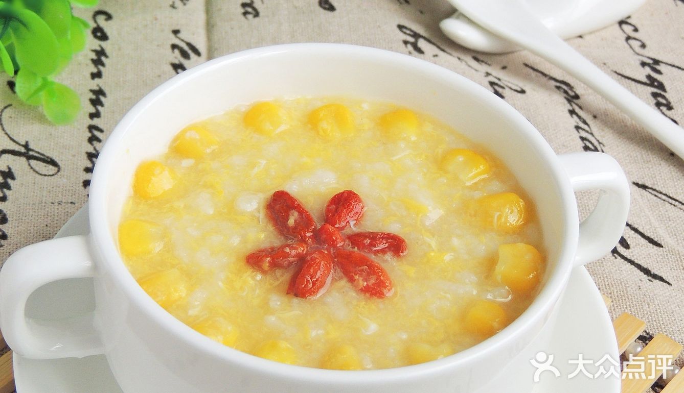 玉米蛋花粥